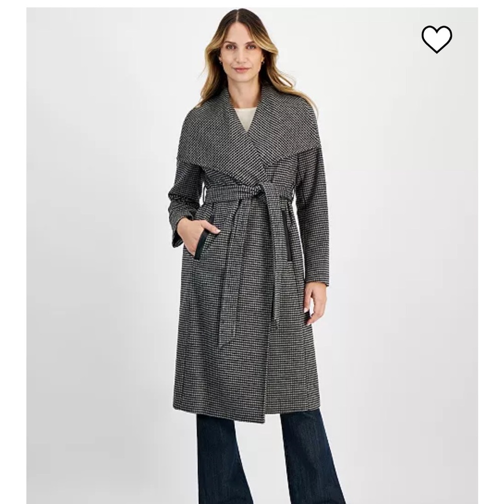 Michael Kors women’s belted coat winter coat long coat never worn new with tags